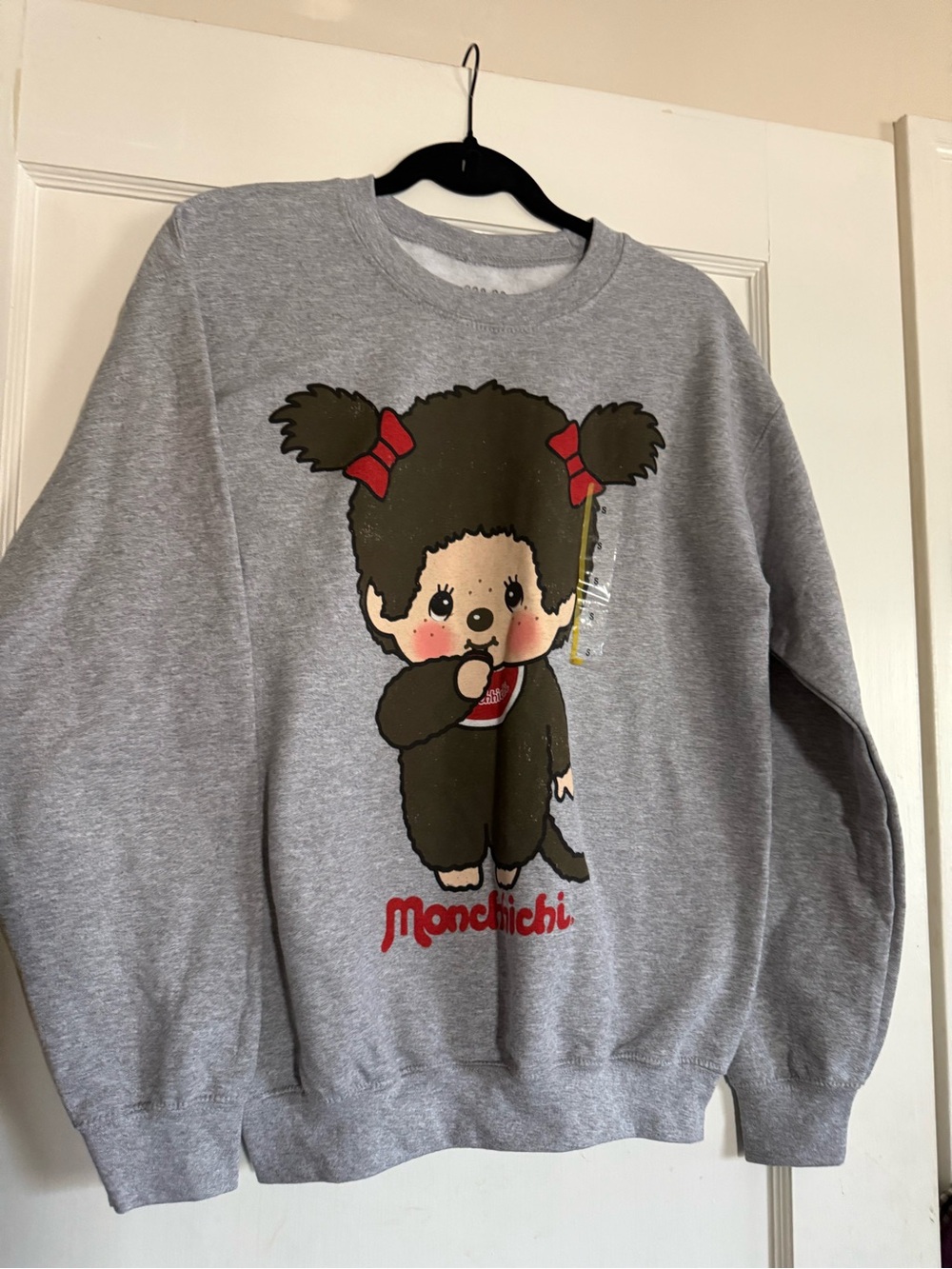 Womens Juniors NWT Monchichi Graphic Sweatshirt Size Small